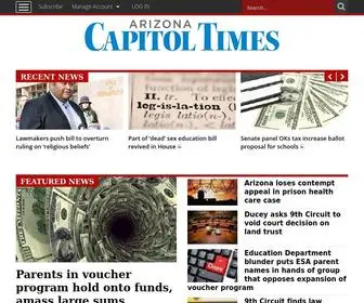 Azcapitoltimes.com(Your Inside Source for Arizona Government) Screenshot