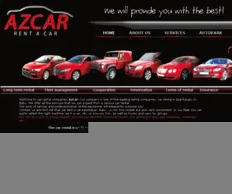 Azcar.az(Rent a car in Azerbaijan) Screenshot