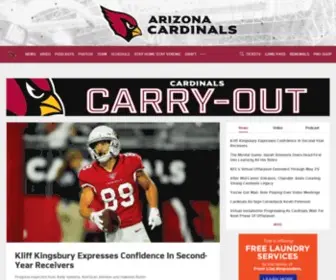 Azcardinals.com(Arizona Cardinals Home) Screenshot