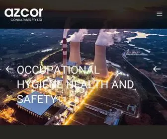 Azcor.net.au(Occupational Health) Screenshot