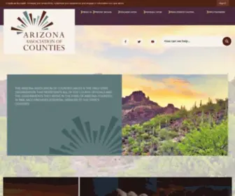 Azcounties.org(Arizona Association of Counties) Screenshot