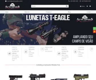 Azdeespadas.com(Armas de Fogo) Screenshot