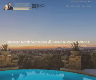 Azdreamhomesscottsdale.com(Scottsdale, Arizona Real Estate-REALTOR® Chris&Cheryl Park) Screenshot