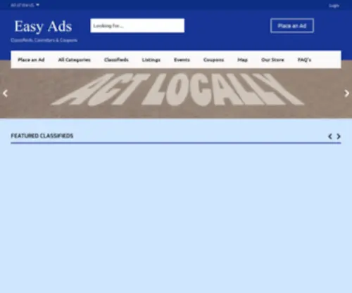 Azeasyads.com(Easy Ads) Screenshot