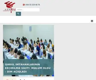 Azedu.az(AZƏRBAYCAN) Screenshot