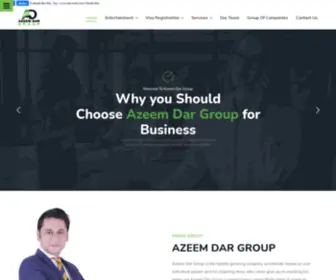 Azeemdargroup.com(Event Planning & Idea Creating) Screenshot