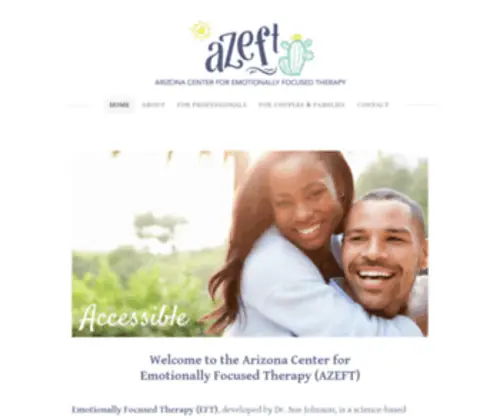 Azeft.com(ARIZONA CENTER FOR EMOTIONALLY FOCUSED THERAPY) Screenshot