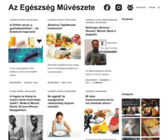 Azegeszsegmuveszete.net(Azegeszsegmuveszete) Screenshot