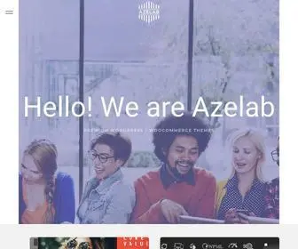 Azelab.com(WordPress Theme Development) Screenshot