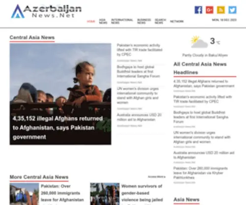 Azerbaijannews.net(Azerbaijannews) Screenshot