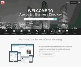 Azerbaijanyp.com(Azerbaijan Business Directory) Screenshot