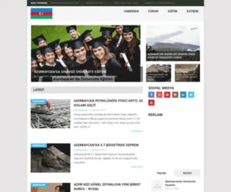 Azerbaycan.net(Azerbaycan Bilgi Portal) Screenshot