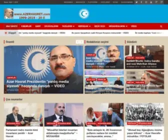 Azerhasret.com(Azerhasret) Screenshot