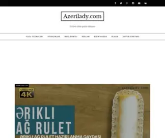 Azerilady.com(Sirlərlə) Screenshot