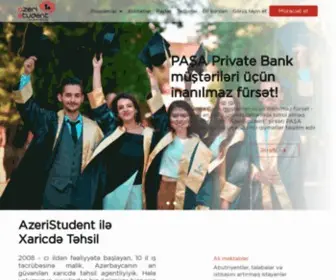 Azeristudent.az(Xaricdə Təhsil) Screenshot