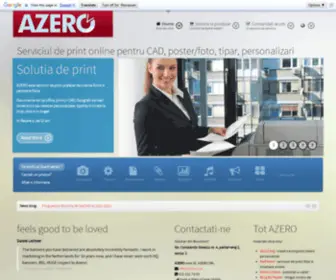 Azero.ro(Serviciul de printare) Screenshot