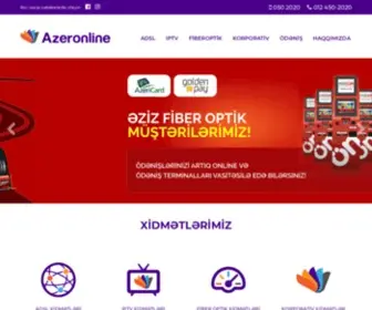 Azeronline.com(Nternet Provayder) Screenshot