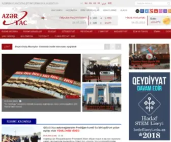 Azertag.gov.az(Azərbaycan) Screenshot