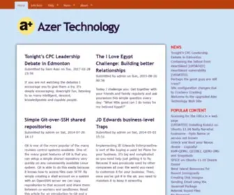 Azertech.net(Azer Technology) Screenshot