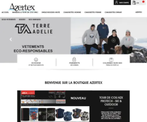 Azertex.fr(AZX) Screenshot
