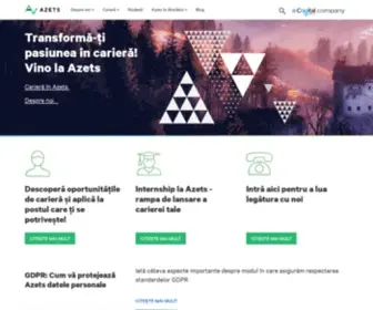 Azets.ro(Azets Romania da un plus carierei tale) Screenshot