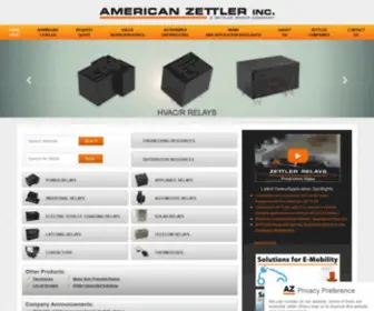 Azettler.com(American Zettler) Screenshot