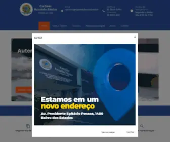 Azevedobastos.not.br(Cártorio) Screenshot