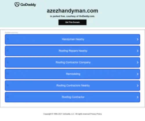 Azezhandyman.com(Handyman Services) Screenshot