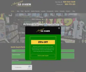 Azezpawn.com(Pawn Shop Glendale) Screenshot