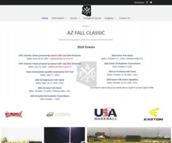 Azfallclassic.com(Arizona Fall Classic) Screenshot