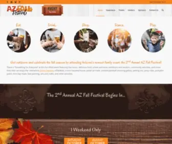 Azfallfestival.com(The AZ Fall Festival) Screenshot