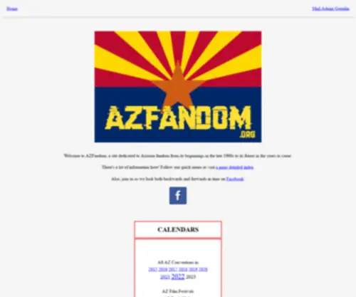 Azfandom.org(Azfandom) Screenshot