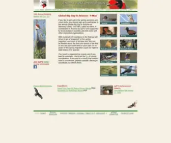 Azfo.net(Arizona Field Ornithologists) Screenshot