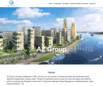 Azgroup.com.kh(AZ Group) Screenshot