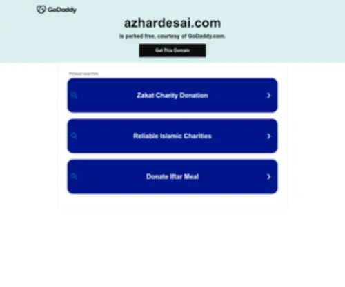 Azhardesai.com(Azhardesai) Screenshot
