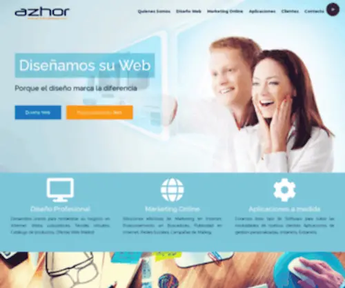 Azhor.com(Diseño) Screenshot