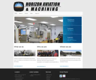 Azhorizon.com(Horizon Aviation & Machine) Screenshot