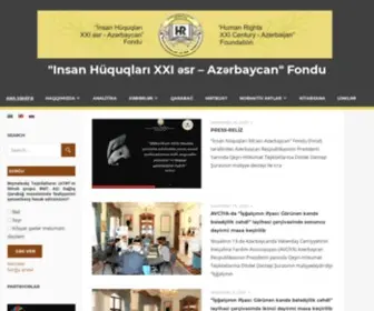 Azhumanrights.az("Insan Huquqlari XXI) Screenshot