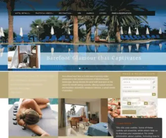 Aziaresort.com(Azia Resort & Spa in Paphos) Screenshot