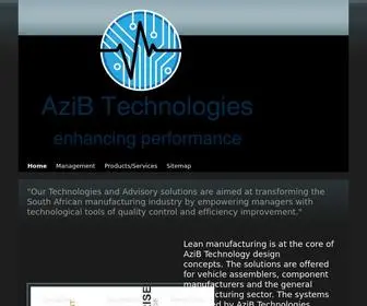 Azibtech.com(AziB Technologies) Screenshot