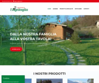 Aziendagricolalagrifoglio.it(Azienda agricola a Bolzano Novarese) Screenshot