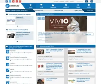 Aziendainfiera.it(News, video e prodotti dalle principali fiere italiane) Screenshot