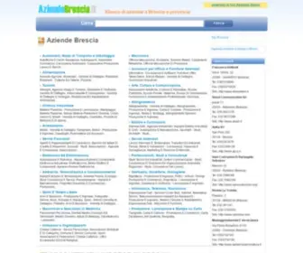 Aziendebrescia.it(Aziende a Brescia e provincia nel settore) Screenshot