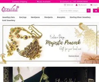 Azilaa.com(Handmade Designer Jewellery Online) Screenshot