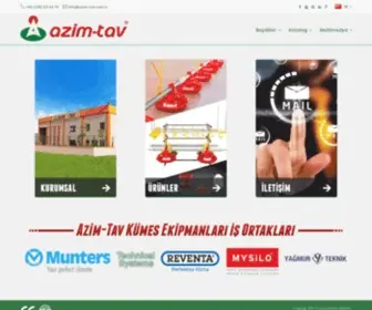 Azim-TAV.com.tr(Azim-Tav Kümes Ekipmanları) Screenshot