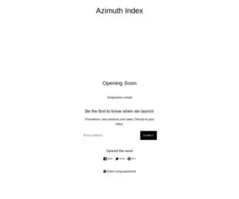 Azimuthindex.com(Azimuth Index) Screenshot