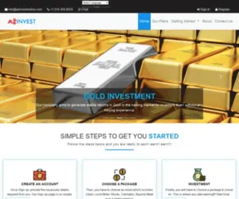 Azinvestonline.com(AZ Invest) Screenshot