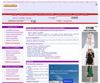 Azircom.com(Immobilier et tourisme) Screenshot