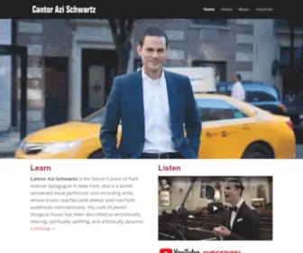 Azischwartz.com(Cantor Azi Schwartz) Screenshot