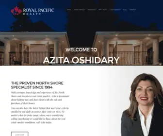 Azitaoshidary.com(West Vancouver and North Vancouver and Westside Real Estate) Screenshot